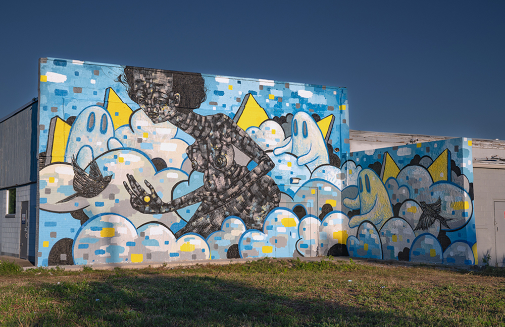 Faring Purth and Daniel Jesse Lewis - WT22 Mural
